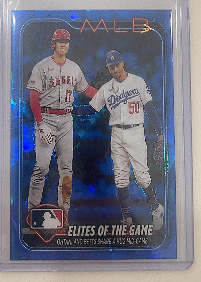 2024 Topps #138 Ohtani And Betts Share A Hug — front