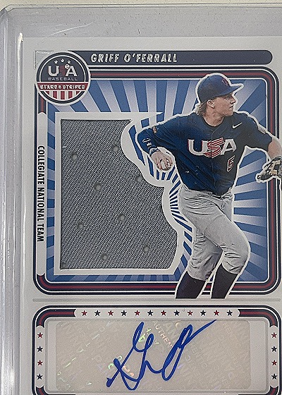 2024 Panini Stars & Stripes #SS-GO Griff O'Terrall — front