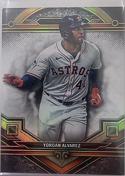 2024 Topps Triple Threads #80 Yordan Alvarez — front