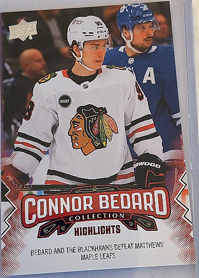 2023 Upper Deck #13 Connor Bedard — front