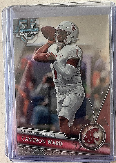 2023 Bowman Chrome University #145 Cameron Ward — front