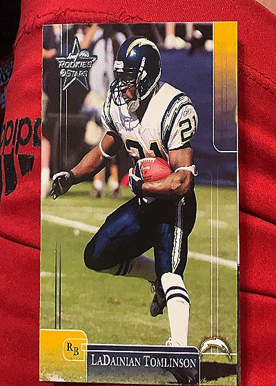 2002 Leaf Rookies & Stars #79 LaDainian Tomlinson — front