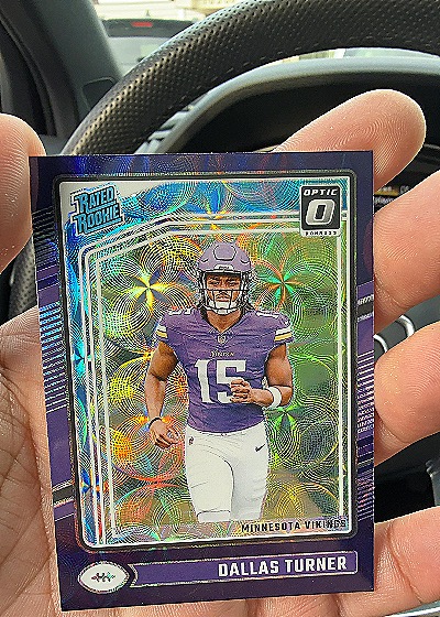 2024 Donruss Optic #224 Dallas Turner — front