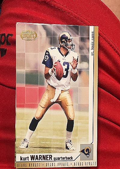 2002 Pacific Heads Up #11 Kurt Warner — front