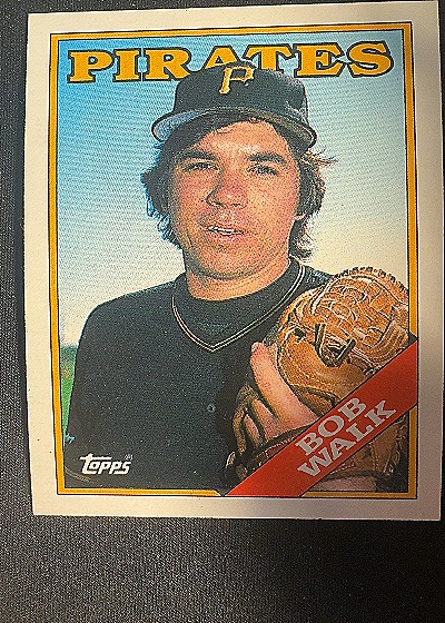 1988 Topps #349 Bob Walk — front