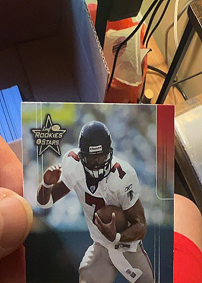 2005 Leaf Rookies & Stars #7 Michael Vick — front
