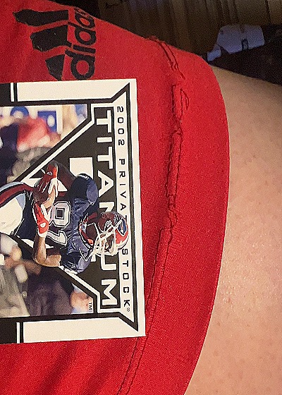 2002 Private Stock Tennessee Titans Eddie George — front