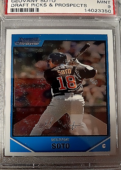 2007 Bowman Chrome #BDPP85 Geovany Soto — front