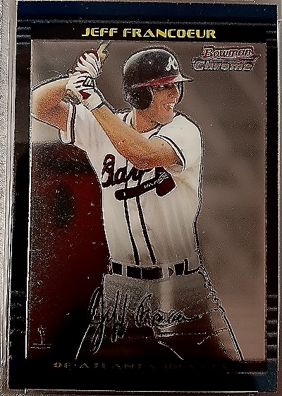 2001 Bowman Chrome #BCP-1 Jeff Francoeur — front