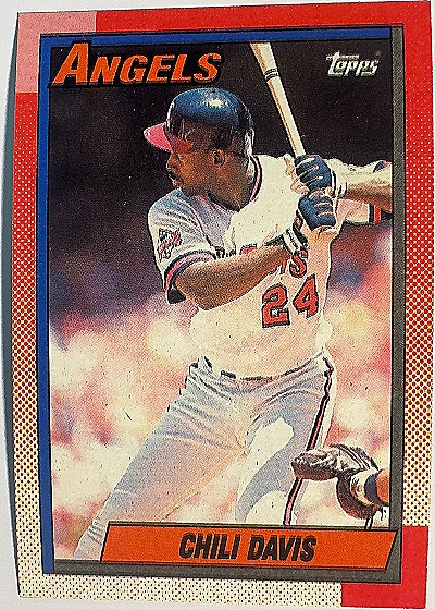 1990 Topps #765 Chili Davis — front