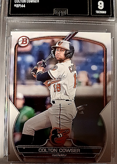 2023 Bowman #BP-144 Colton Cowser — front