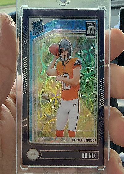 2024 Panini Donruss Optic #209 Bo Nix — front