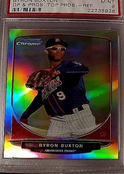 2013 Bowman Chrome #TP-1 Byron Buxton — front