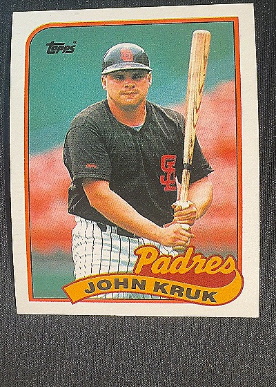 1989 Topps #235 John Kruk — front