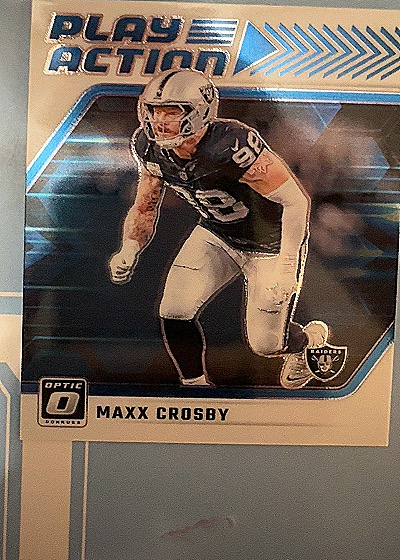2024 Donruss Optic #18 Maxx Crosby — front