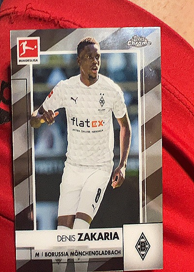 2020 Topps Chrome Bundesliga #74 Denis Zakaria — front