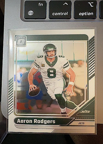 2024 Donruss Optic #152 Aaron Rodgers — front