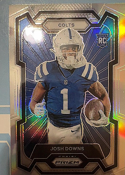 2023 Panini Prizm #1 Josh Downs — front