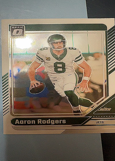 2024 Donruss Optic #152 Aaron Rodgers — front