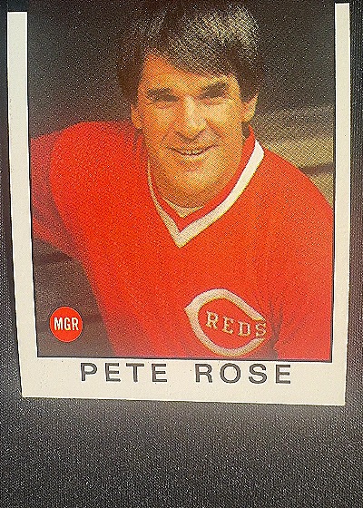 1986 Topps #741 Pete Rose — front