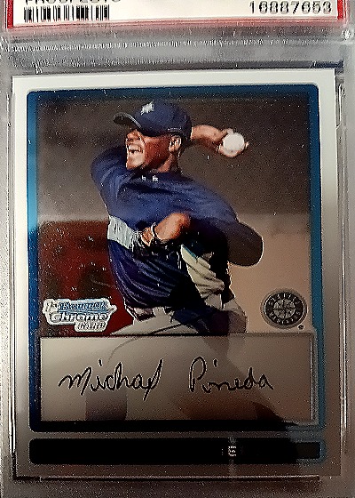 2009 Bowman Chrome Prospects #BP17 Michael Pineda — front