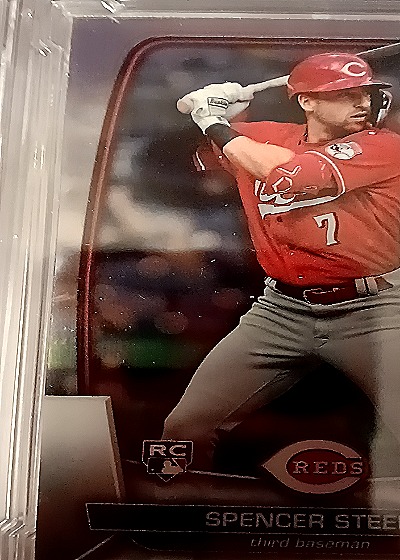 2023 Bowman Chrome #52 Spencer Steer — front