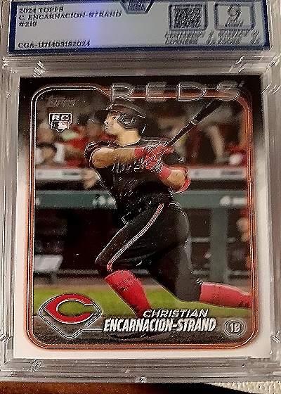 2024 Topps #219 Christian Encarnacion-Strand — front