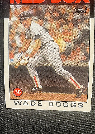 1986 Topps #510 Wade Boggs — front