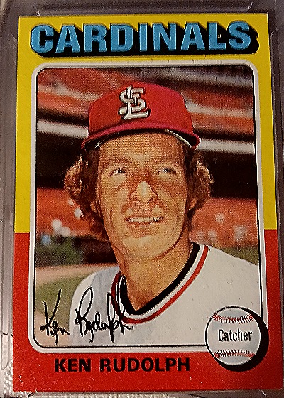 1975 Topps #289 Ken Rudolph — front