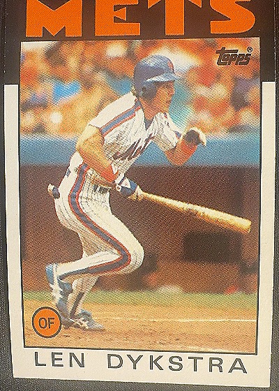 1981 Topps #350 Len Dykstra — front