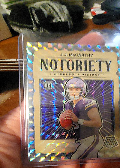 2024 Panini Mosaic #21 J.J. McCarthy — front