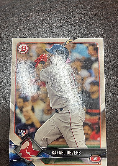 2018 Bowman #25 Rafael Devers — front