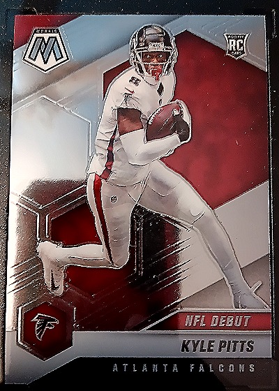 2021 Panini Mosaic #250 Kyle Pitts — front