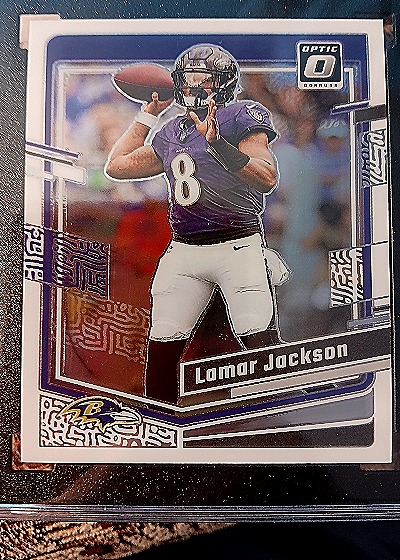 2023 Donruss Optic #14 Lamar Jackson — front
