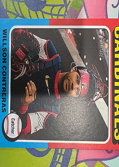 2024 Topps Heritage High Number #520 Willson Contreras — front