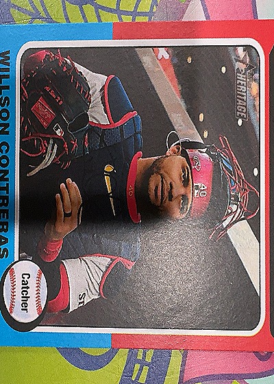 2024 Topps Heritage #520 Willson Contreras — front