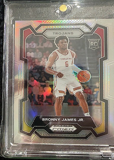 2024 Panini Prizm Draft Picks #86 Bronny James Jr. — front