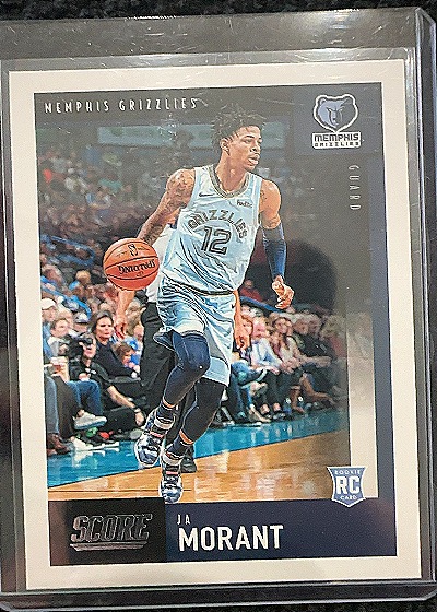 2019 Panini Chronicles Score #632 Ja Morant — front