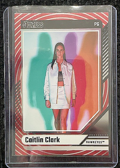 2024 Donruss #1 Caitlin Clark — front