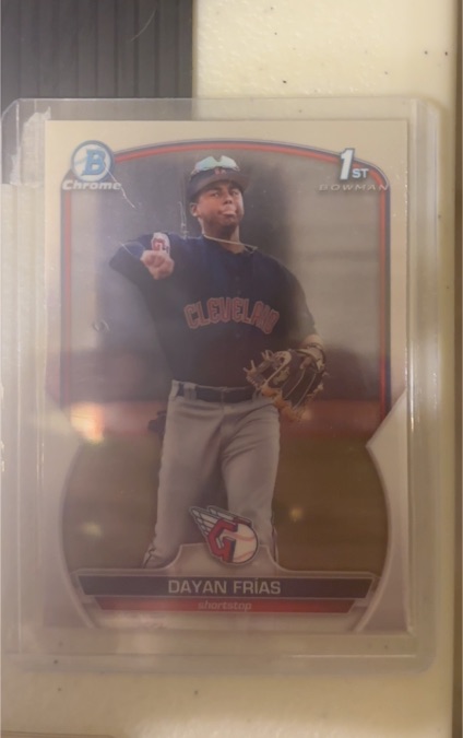 2023 Bowman Chrome Prospects #BCP-26 Dayan Frias — front