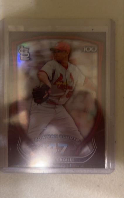 2015 Bowman Chrome #BTP-47 Carlos Martinez — front