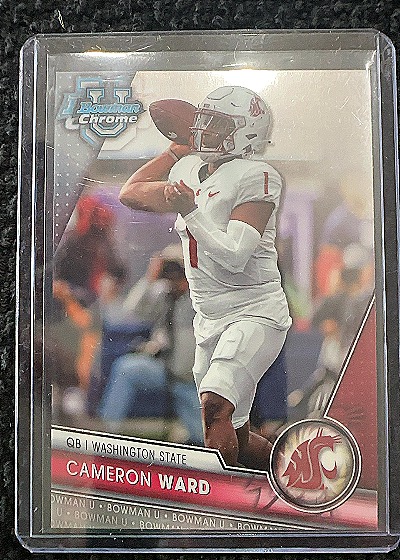 2023 Bowman Chrome University #145 Cameron Ward — front