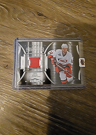 2015 Upper Deck Artifacts #LSLRES Eric Staal — front