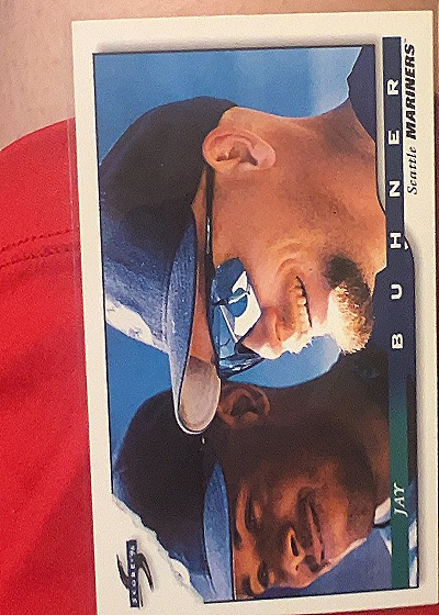 1996 Score #323 Jay Buhner — front
