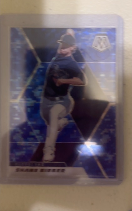 2021 Panini Mosaic Shane Bieber — front