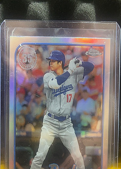 2024 Topps Chrome 1989 Topps 35th Anniversary Shohei Ohtani #5 — front