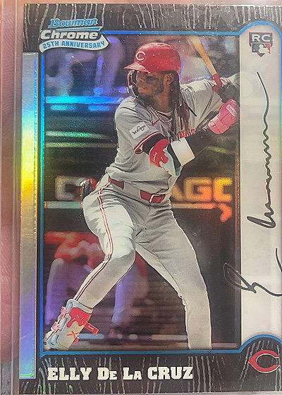 2024 Bowman Chrome 25th Anniversary #BC25-1 Elly De La Cruz — front