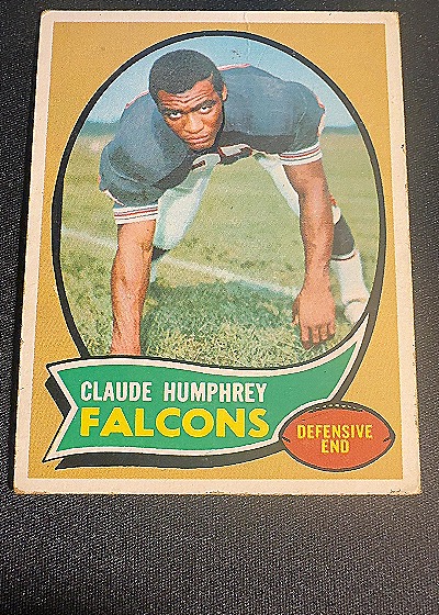 1970 Topps #156 Claude Humphrey — front