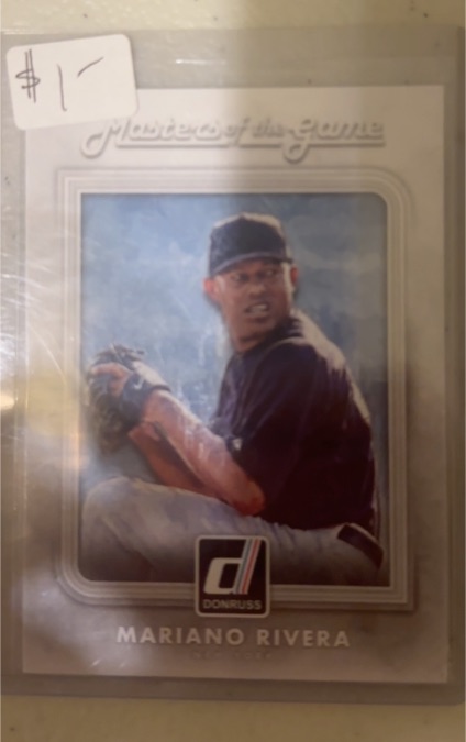 2016 Donruss #MG-6 Mariano Rivera Masters of the Game — front