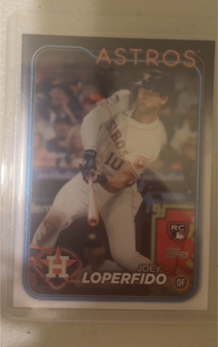 2024 Topps Update Image Variation Rookie #US65 Joey Loperfido — front
